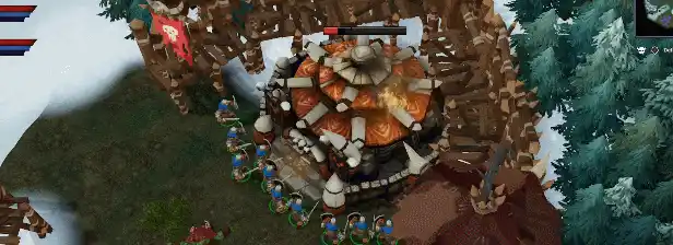 Loot dropping from a defeated enemy